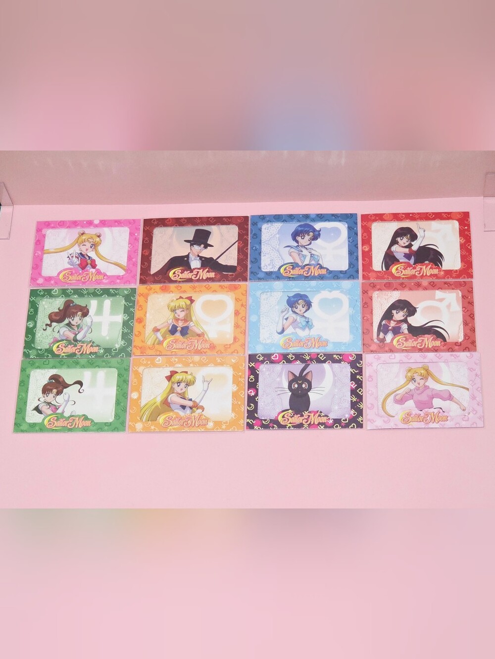 Sailor Moon Cybercel Series 1, Edition 1, Cards 1-12 Unscanned